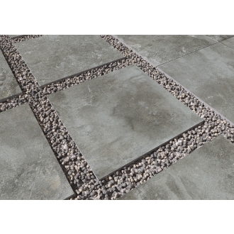 PrimeCollection Inverness Dunkel Grau Terrassenplatte 60x60 cm