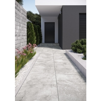 PrimeCollection Inverness Grau Terrassenplatte 60x60 cm