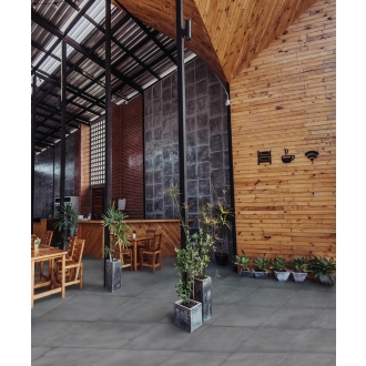 PrimeCollection XOne Outdoor Cement Terrassenplatte rektifiziert 80x80 cm