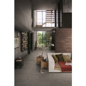 Provenza Ego Boden- und Wandfliese Grigio Scuro 20x120 cm