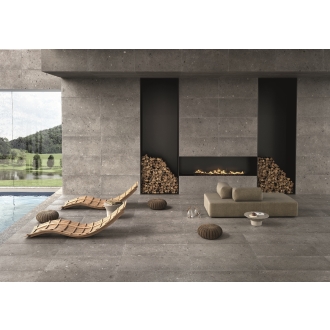 Provenza Ego Boden- und Wandfliese Grigio Scuro 30x60 cm