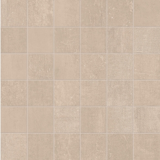 Provenza Gesso Taupe Linen Mosaik 5x5 Matte 30x30 cm