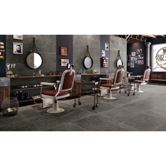 Provenza Groove Mistique Black Terrassenplatte 80x80 cm