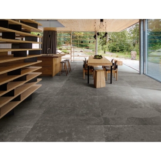 Provenza Groove Mistique Black Terrassenplatte 80x80 cm
