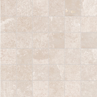 Provenza Groove Mosaik 5x5 Hot White Matte 30x30 cm