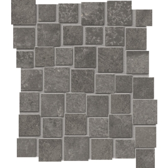 Provenza Groove Mosaico Penta Mistique Black Matte 33x28,7 cm