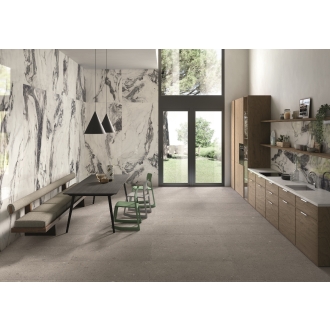 Provenza Unique Marble Boden- und Wandfliese Bianco Siena matt SilkTech 30x60 cm