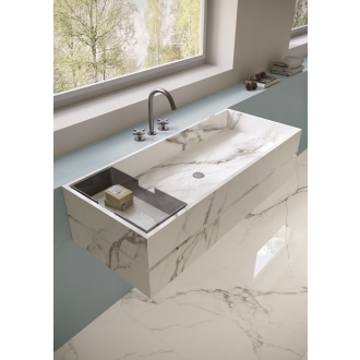 Provenza Unique Marble Boden- und Wandfliese Resin glänzend 60x120 cm