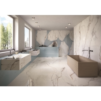 Provenza Unique Marble Boden- und Wandfliese Paonazzetto glänzend 60x120 cm