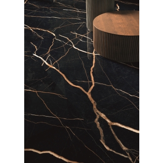 Provenza Unique Marble Boden- und Wandfliese Sahara Noir matt SilkTech 30x60 cm