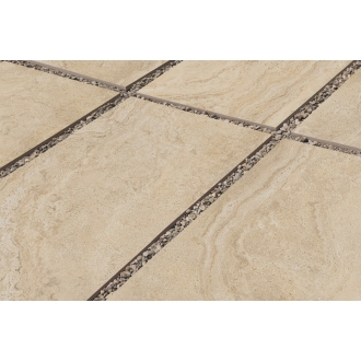 Provenza Unique Travertine Cream Minimal Terrassenplatte 60x120 cm