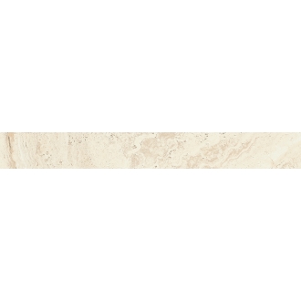 Provenza Unique Travertine Boden- und Wandfliese White Minimal matt 7,5x60 cm
