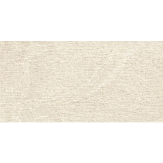 Provenza Unique Travertine Wandfliese White Ruled matt strukturiert 60x120 cm