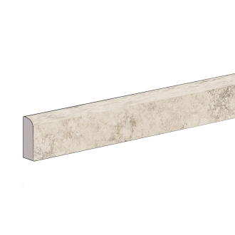Provenza Unique Travertine Sockel Cream Ancient matt 7x60 cm