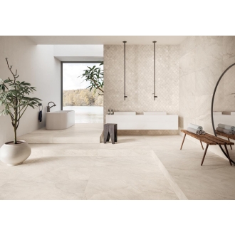 Provenza Pietra di Orosei Grigio Conchiglia Boden- und Wandfliese matt SilkTech 60x60 cm