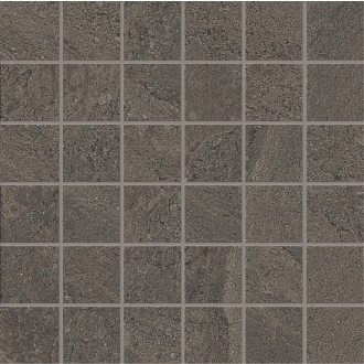 Provenza Pietra di Orosei Grigio Bruciato Mosaik 5x5 matt SilkTech 30x30 cm