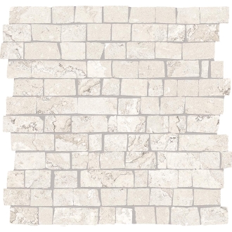 Provenza Unique Bourg Variee Blanc Mosaik Petite Mure Natural (R10) 30x30 cm