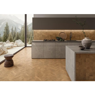 Provenza W-Circles Walnut Brick 5,3x30 cm