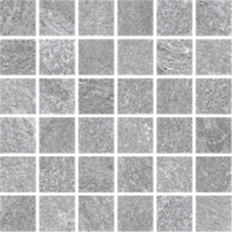 PrimeCollection QuarzStone Mosaik 5x5 Grey 30x30 cm