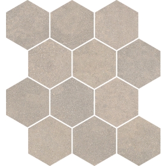 Mirage ReConcrete Liquorice RO 03 SP Mosaik Exa 29,8x34,4 cm