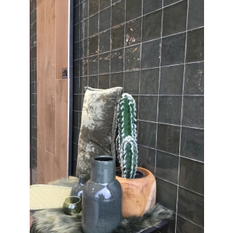 Revoir Paris Atelier Vert Emeraude glänzend Wandfliese 10x10 cm