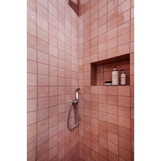 Revoir Paris Atelier Vieux Rose glänzend Wandfliese 10x10 cm