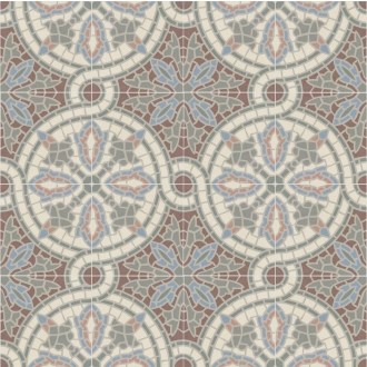 Revoir Paris Bel Histoire Eugenie matt Wand/Bodenfliese 15x15 cm