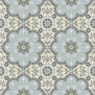 Revoir Paris Bel Histoire Lisette matt Wand/Bodenfliese 15x15 cm