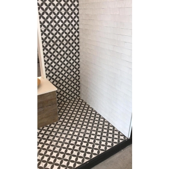 Revoir Paris Atelier Blanc De Lin glänzend Wandfliese 6,2x25 cm