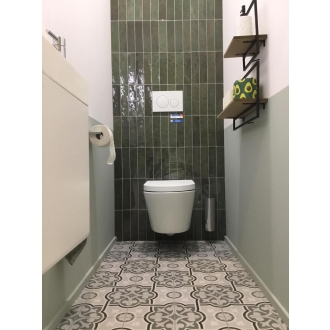 Revoir Paris La Madeleine Flow Gris matt Wand/Bodenfliese 20x20 cm