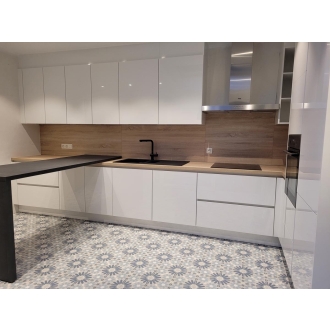 Revoir Paris La Madeleine Syrah Bleu matt Wand/Bodenfliese 20x20 cm