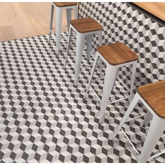 Revoir Paris La Madeleine Victor matt Wand/Bodenfliese 20x20 cm