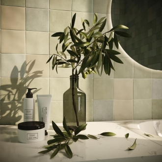 Revoir Paris Atelier Vert D`Eau matt Wandfliese 10x10 cm