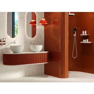 Revoir Paris Re-Bel Caramel matt Boden- und Wandfliese 100x100 cm