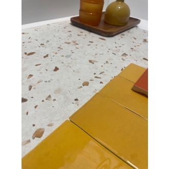 Revoir Paris Re-Bel Caramel matt Boden- und Wandfliese 100x100 cm