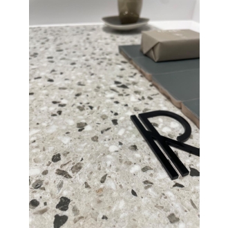 Revoir Paris Re-Bel Petrol matt Boden- und Wandfliese 100x100 cm