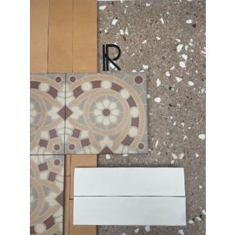 Revoir Paris Re-Bel Taupe matt Boden- und Wandfliese 100x100 cm