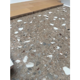 Revoir Paris Re-Bel Taupe matt Boden- und Wandfliese 60x60 cm