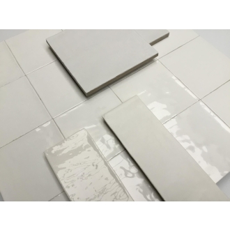 Revoir Paris Atelier Blanc De Lin matt Wandfliese 6,2x25 cm