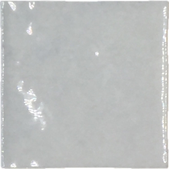 Revoir Paris Atelier Gris glänzend Wandfliese 10x10 cm