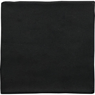 Revoir Paris Atelier Noir matt Wandfliese 10x10 cm