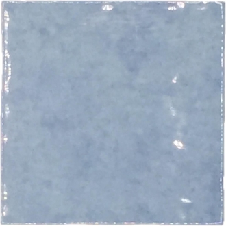 Revoir Paris Atelier Turquoise glänzend Wandfliese 10x10 cm