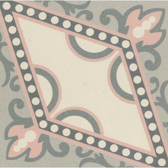 Revoir Paris Bel Histoire Agathe matt Wand/Bodenfliese 15x15 cm