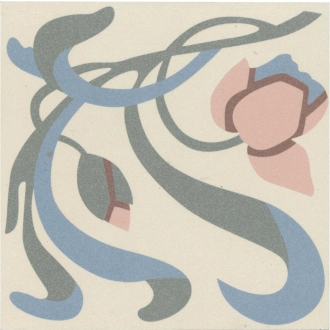 Revoir Paris Bel Histoire Odette matt Wand/Bodenfliese 15x15 cm