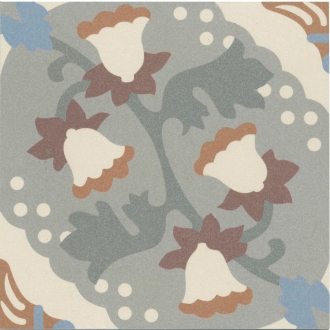 Revoir Paris Bel Histoire Rosa matt Wand/Bodenfliese 15x15 cm