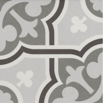 Revoir Paris La Madeleine Flow Gris matt Wand/Bodenfliese 20x20 cm