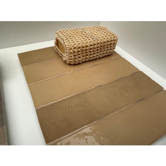 Revoir Paris Studio Amande glänzend Wandfliese 6,2x25 cm