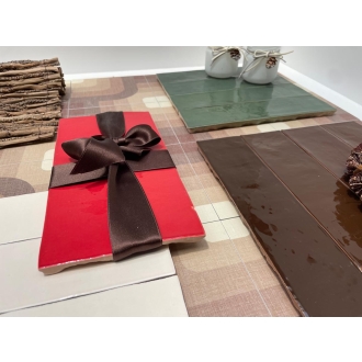 Revoir Paris Studio Carmin glänzend Wandfliese 6,2x25 cm