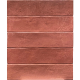 Revoir Paris Studio Rose D Antan glänzend Wandfliese 6,2x25 cm