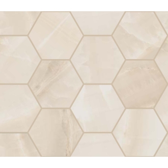 Mosaik Sant Agostino Akoya in der Farbe Ivory